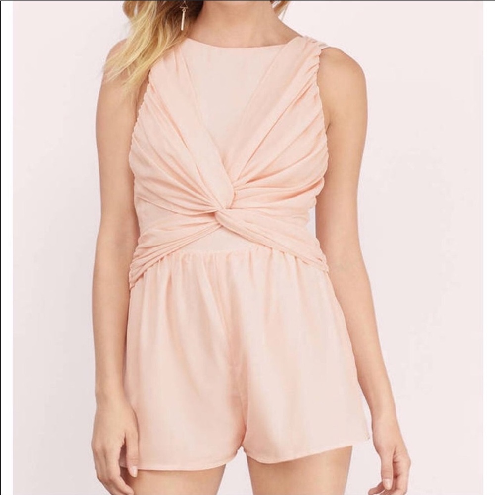 TOBI Blush Pink Romper size Small